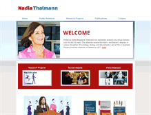 Tablet Screenshot of nadiathalmann.com